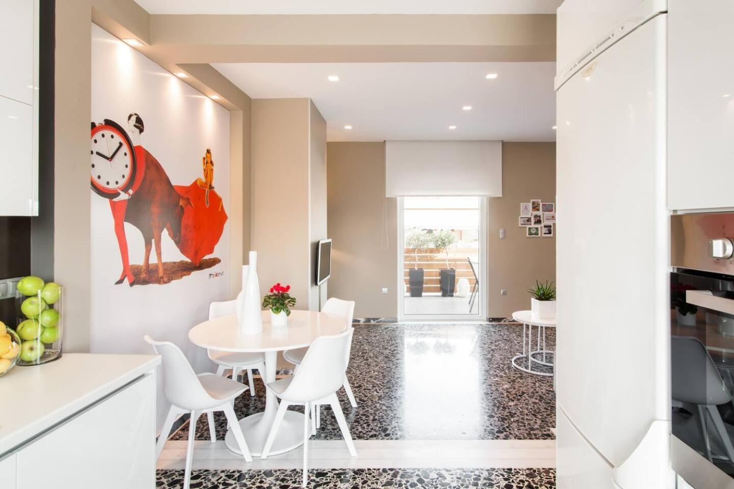 Ma Maison Nο 1, Penthouse, Acropolis And Lycabettus View, Ultra High Speed Internet 300 Mbps, 15' To Acropolis By Metro, 1' From Metro Station Ateny Zewnętrze zdjęcie