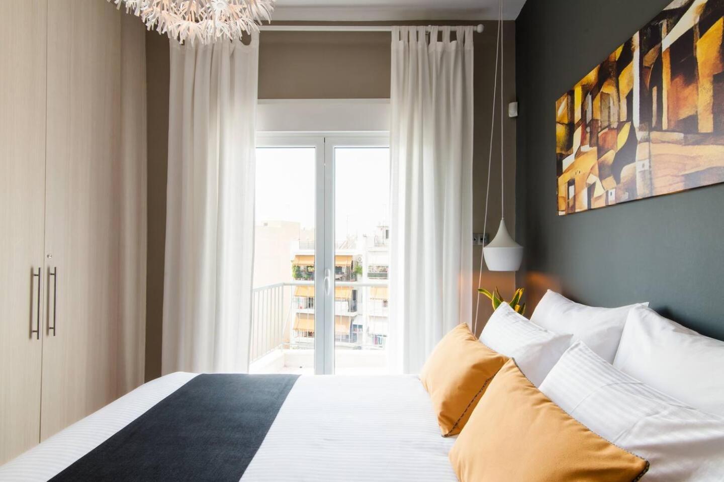 Ma Maison Nο 1, Penthouse, Acropolis And Lycabettus View, Ultra High Speed Internet 300 Mbps, 15' To Acropolis By Metro, 1' From Metro Station Ateny Zewnętrze zdjęcie