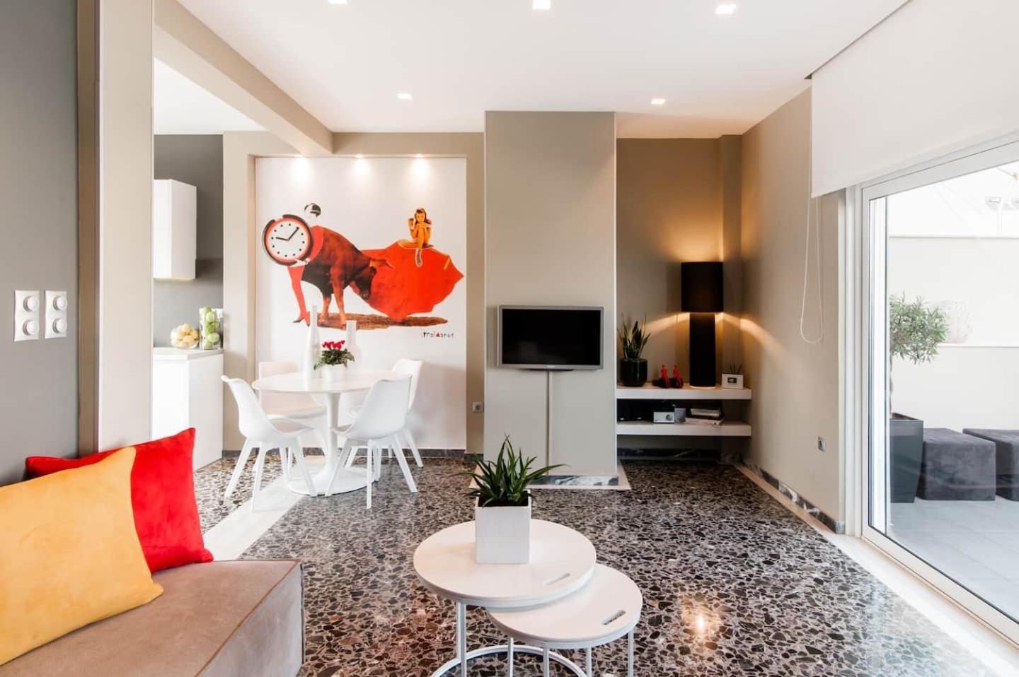 Ma Maison Nο 1, Penthouse, Acropolis And Lycabettus View, Ultra High Speed Internet 300 Mbps, 15' To Acropolis By Metro, 1' From Metro Station Ateny Zewnętrze zdjęcie