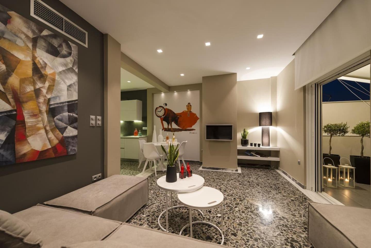 Ma Maison Nο 1, Penthouse, Acropolis And Lycabettus View, Ultra High Speed Internet 300 Mbps, 15' To Acropolis By Metro, 1' From Metro Station Ateny Zewnętrze zdjęcie