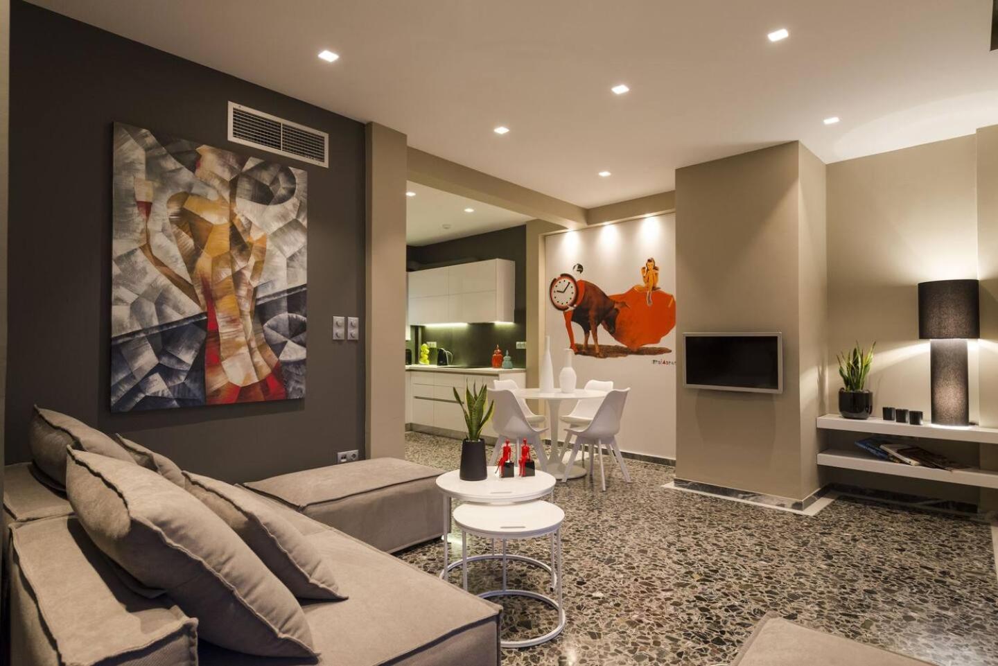 Ma Maison Nο 1, Penthouse, Acropolis And Lycabettus View, Ultra High Speed Internet 300 Mbps, 15' To Acropolis By Metro, 1' From Metro Station Ateny Zewnętrze zdjęcie
